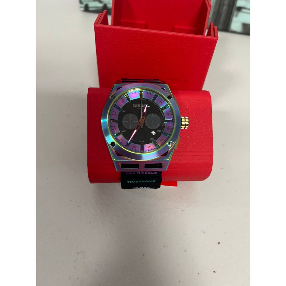 Diesel DZ4547 Timeframe Chronograph Iridescent Men's Watch